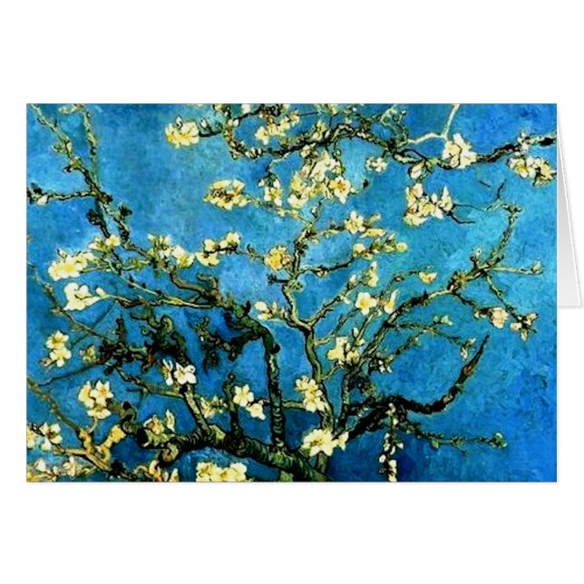 Blüten Anlass-Vans Vogh Almond (Vorderseite (Horizontal))