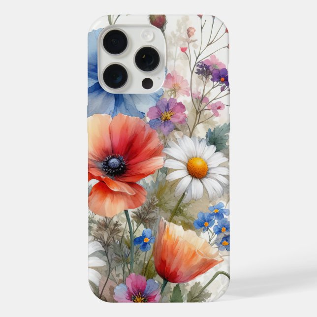 Blüten Bonanza Ein Party Extravaganza iPhone 15 Pro Max Hülle (Rückseite)