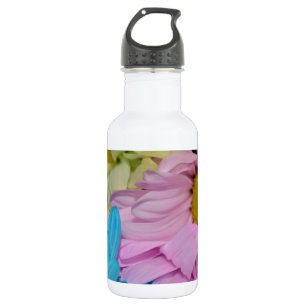 Blüten Daisy Blume Frieden Liebe Natur Schicksal Edelstahlflasche