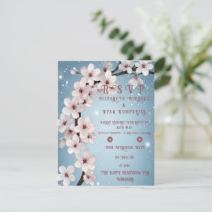 Blüten der Liebe" Einladung zur Hochzeit