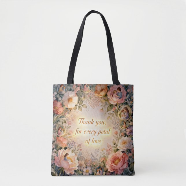 Blüten der Liebe: Memory Garden-Tasche Tasche (Vorderseite)