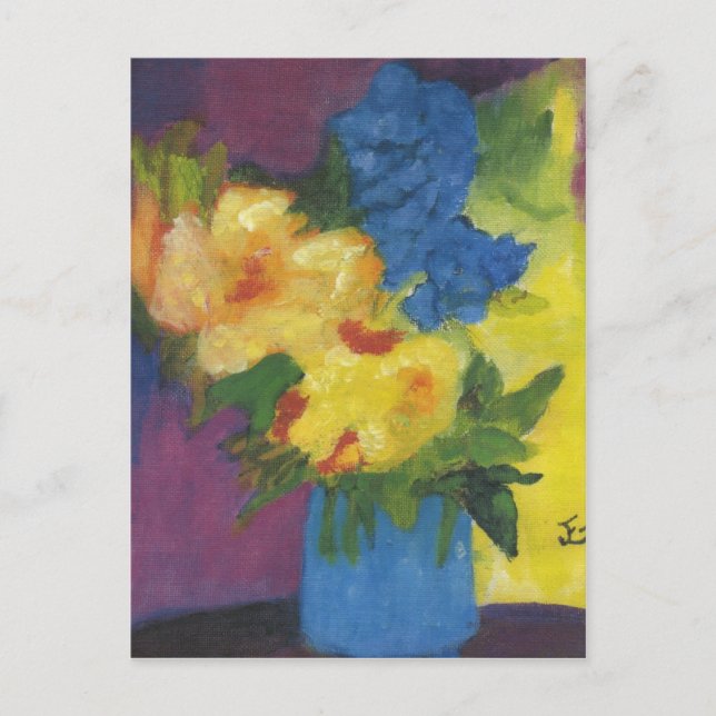 Blüten der Liebe Postkarte (Vorderseite)