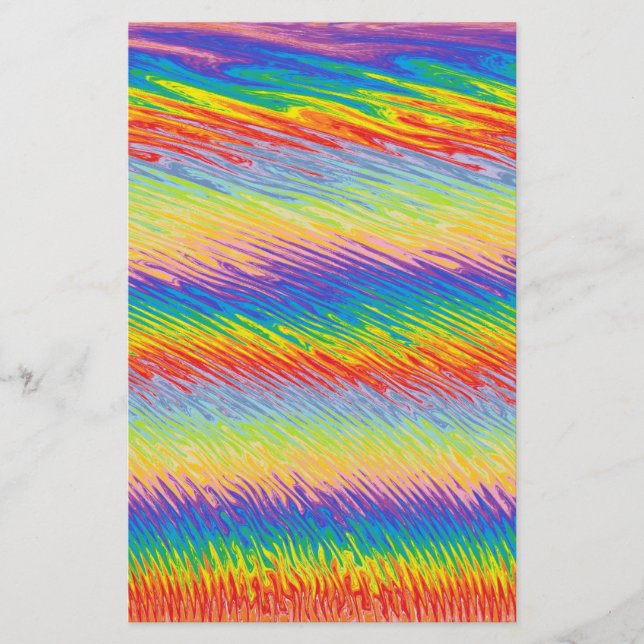 Bluten färbt Briefpapier (Vorderseite)