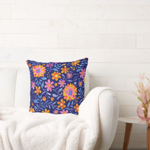 Blüten im Breeze 20x20 Kissen
