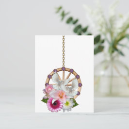 Blüten Postkarte