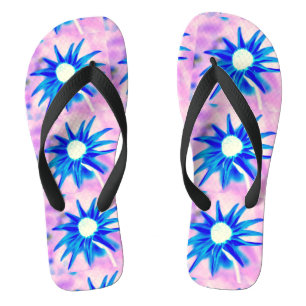 Blüten rosa Design Flip Flops