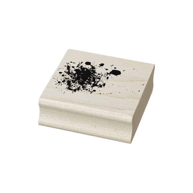 Blüten Spritzer Halloween Horror Roter Tinte Gummistempel (Stempel)