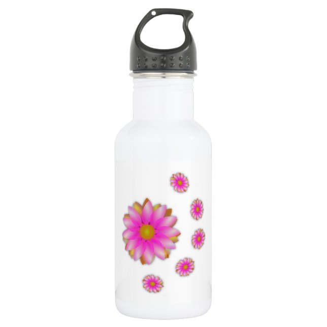 Blüten Trinkflasche (Vorderseite)