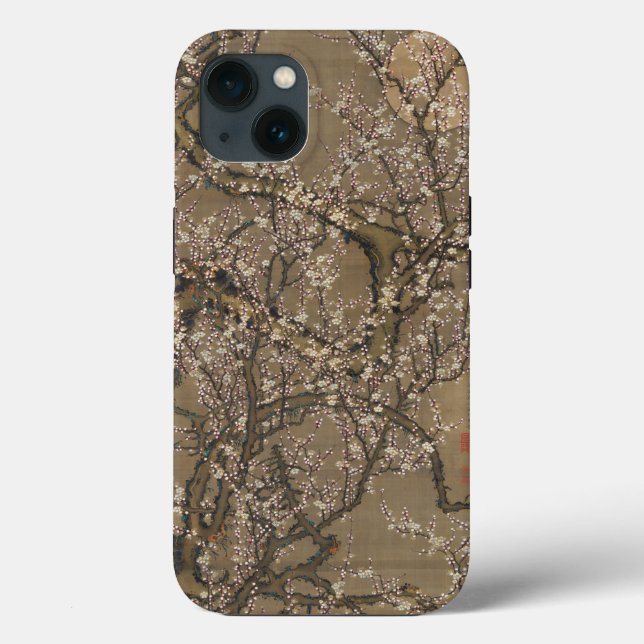 Blüten und Mond von Ito Jakuchu Case-Mate iPhone Hülle (Rückseite)