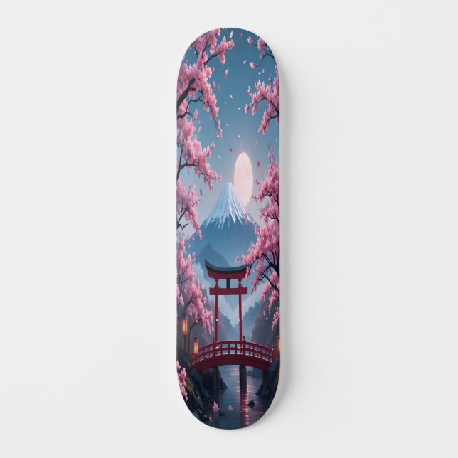 Blüten und Spitzen Ausgabe 1 Skateboard (Vorderseite)