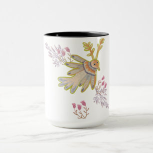 Blüten und Vögel Tasse