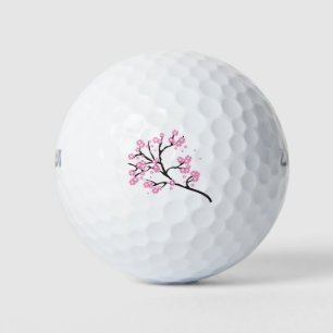 Blüten Zweig Kirsche Blumenbaum Blume Naturbaum. Golfball