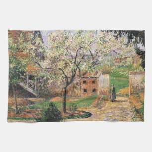 Blütenbaum, Eragny Camille Pissarro Geschirrtuch