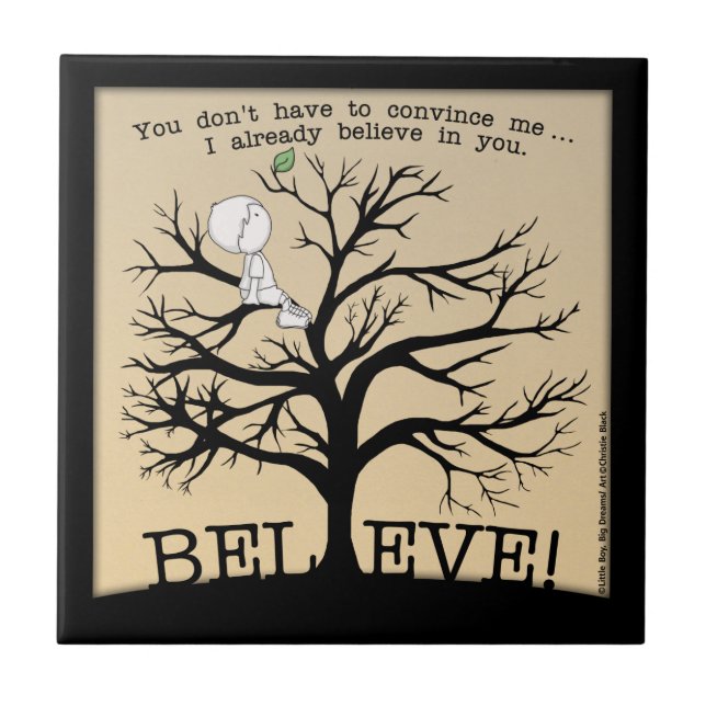 Blütenbaum Fliese (Vorderseite)