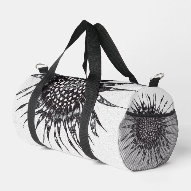 Blütenbeutel Duffle Bag (Rechte Ecke)