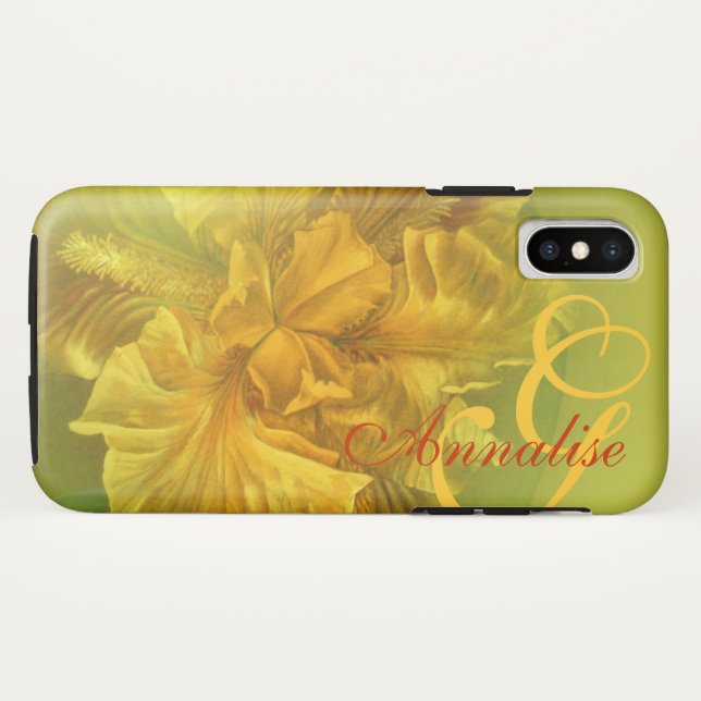 Blütenblättrige Blume Case-Mate iPhone Hülle (Rückseite (Horizontal))