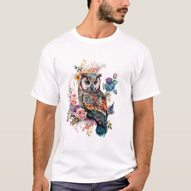 Blütenblättriger T - Shirt (Vorderseite)