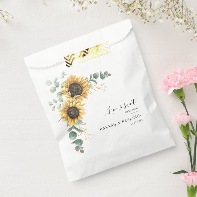 Blütenblume Eukalyptus Botanische Hochzeit Geschenktütchen (Versiegelt)