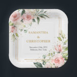 Blütenblumen Eukalyptus-Gold Pappteller<br><div class="desc">Wie schön sind diese schicken Aquarellfarben rot Blume eucalyptus gold Paper Teller! Sie bringen eine Touch von Eleganz und Eleganz zu jeder Veranstaltung oder Ansammlung. Die zarten Blume in Aquarelltönen, kombiniert mit dem frischen Eukalyptus und Goldtönen, schaffen eine charmante Ästhetik, die Ihre Gäste beeindrucken wird. Diese Papier-Teller sind perfekt geeignet,...</div>