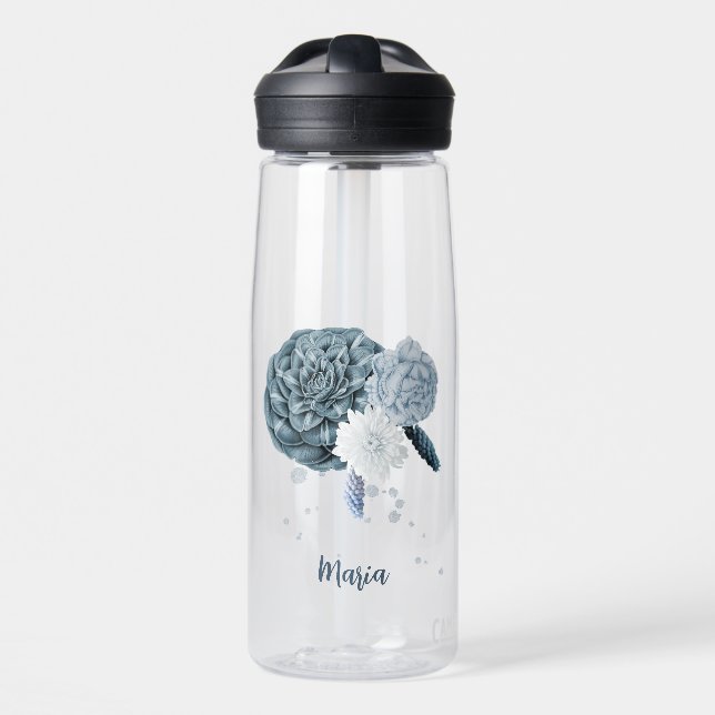 Blütenblüten botanisch trinkflasche (Vorne)