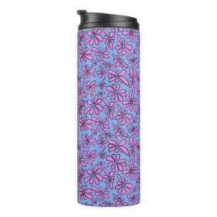 Blütenblütenblümchen Thermosbecher