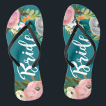 Blütenbrauenbrauen, gestrichen, Flip Flops Sandale<br><div class="desc">Weiße Schrift bricht über exquisite Acrylfloralen und kundenspezifischen Farbhintergrund. Die wunderschönen Blumen sind durch Erstellen der Schnitt. Finden Sie sie auf dem Creative Market https://crmrkt.com/7WdAX,  Etsy https://www.etsy.com/shop/CreateTheCut und www.createthecut.com</div>