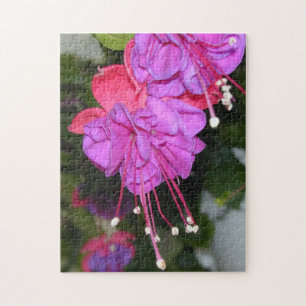 Blutende Herzen Fuschia Puzzlespiel