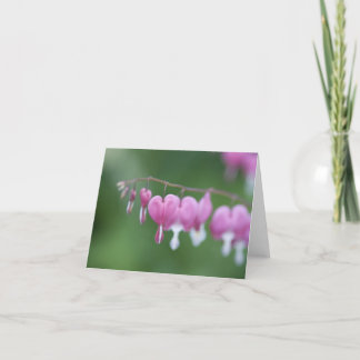 Blutendes Herz Karte