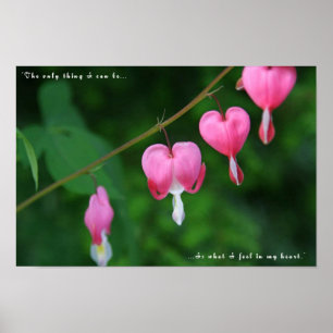 Blutendes Herz Poster