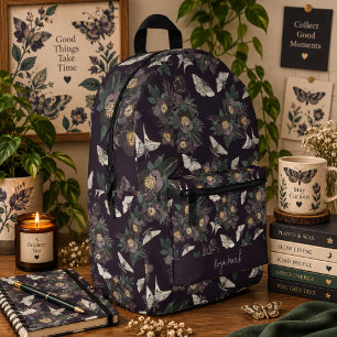 Blütenfalter Schmetterling Muster Bedruckter Rucksack