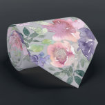 Blütenfarben Rosa Blau und Lila Krawatte<br><div class="desc">Dieses Design kann durch Auswahl der Option Design bearbeiten personalisiert werden. Sie können auch auf andere Gegenstände übertragen. Kontaktieren Sie mich unter colorflowcreations@gmail.com oder nutzen Sie die Chat-Option oben auf der Seite, wenn Sie dieses Design auf einem anderen Produkt haben möchten oder Hilfe benötigen. Sehen Sie mehr von meinen Designs...</div>