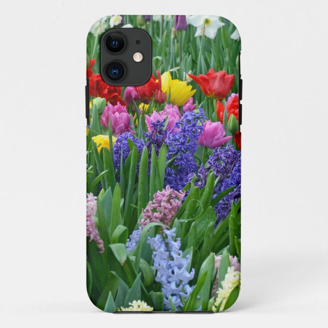 Blütengarten Case-Mate iPhone Hülle (Rückseite)