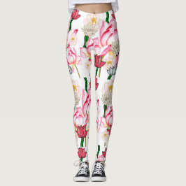 Blütengarten Mikitiez lotus Rose Leggings