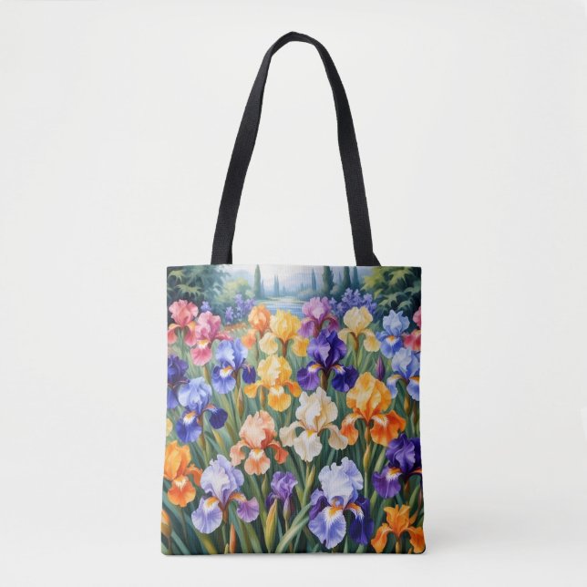Blütengarten Tasche (Vorderseite)