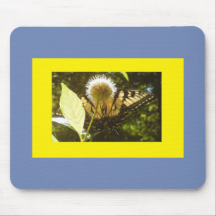 Blütengelbe Monarchie Mousepad