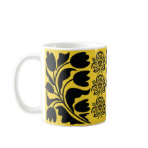 Blütengelbe und botangelbe Tasse