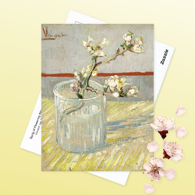 Blütenglas Vincent van Gogh Postkarte (Von Creator hochgeladen)