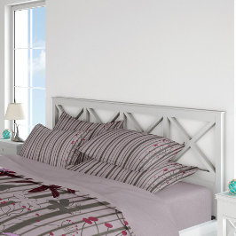 Blütengrau Dekokissen