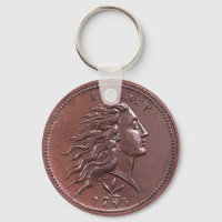 Blütenhaar mit großem Cent