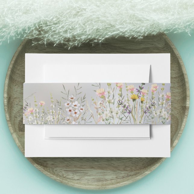 Blütenhochzeit Einladungsbanderole (Von Creator hochgeladen)