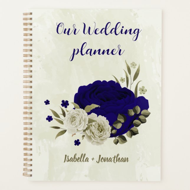 Blütenhochzeit Planer (Vorderseite)