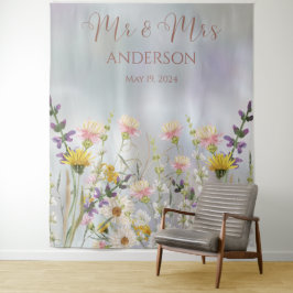 Blütenhochzeit Wandteppich