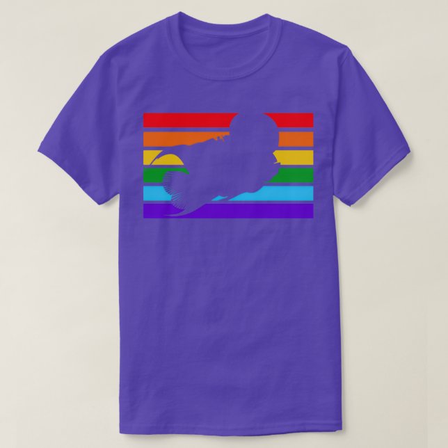 Blütenhorn Fisch Aquarium T-Shirt (Design vorne)