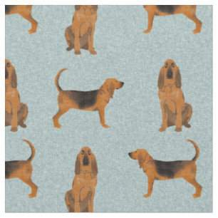 Blütenhund Stoff