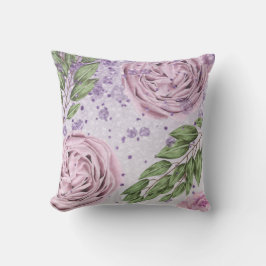 *~* Blütenleber Lavendel PEONDER Lila Glitzer Kissen