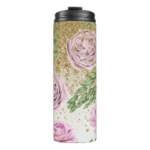 *~* Blütenleder PEONY Gold Glitzer