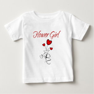 Blütenmädchen Baby T-shirt