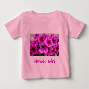 Blütenmädchen Baby T-shirt