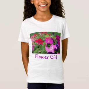 Blütenmädchen T-Shirt