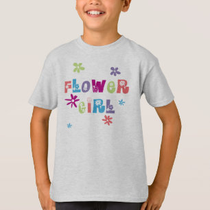 Blütenmädchen T-Shirt